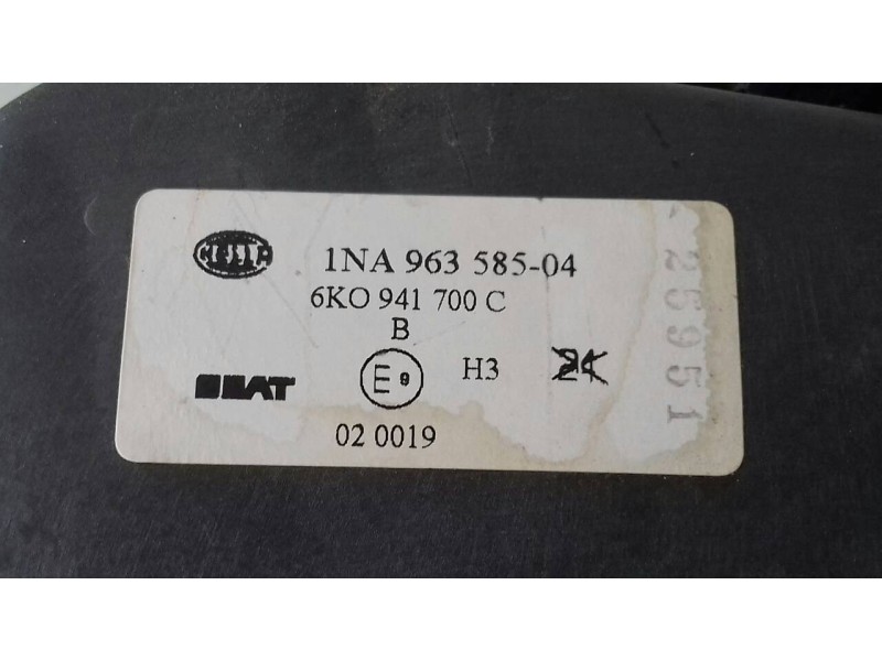 Recambio de faro antiniebla derecho para seat ibiza (6k1) select referencia OEM IAM 6K0941700C  