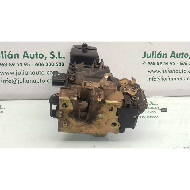 Recambio de cerradura puerta trasera derecha para seat leon (1m1) stella referencia OEM IAM 3B1837016A 4+4 PINES NEGRO