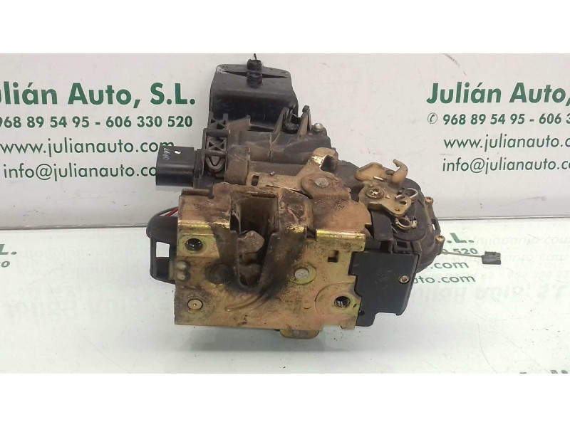 Recambio de cerradura puerta trasera derecha para seat leon (1m1) stella referencia OEM IAM 3B1837016A 4+4 PINES NEGRO