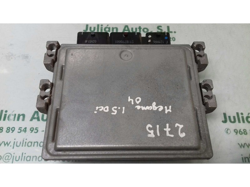 Recambio de centralita motor uce para renault scenic ii authentique referencia OEM IAM S122326109A 8200412548 KIT - SIEMENS