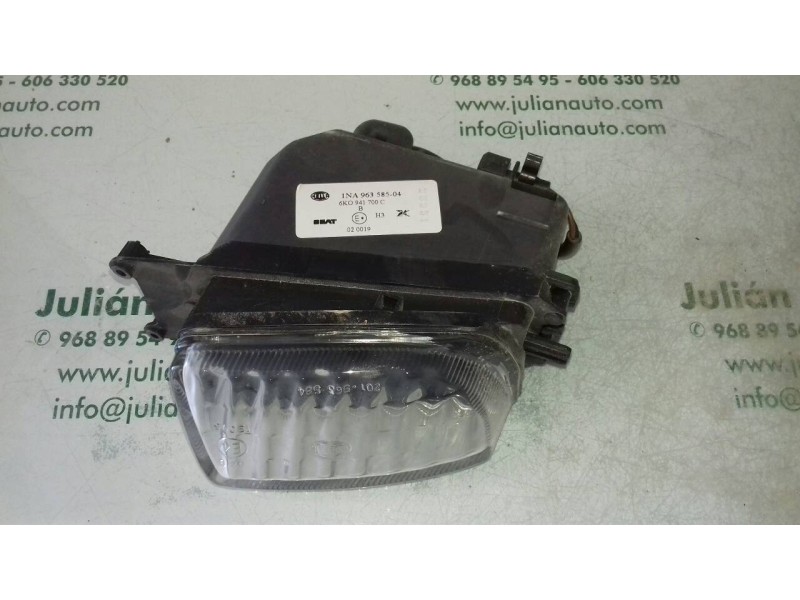 Recambio de faro antiniebla derecho para seat ibiza (6k1) select referencia OEM IAM 6K0941700C  
