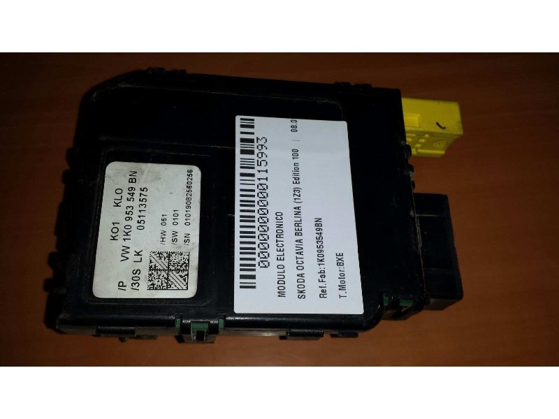 Recambio de modulo electronico para skoda octavia combi (1z5) easy referencia OEM IAM 1K0953549BN 1K0959654 