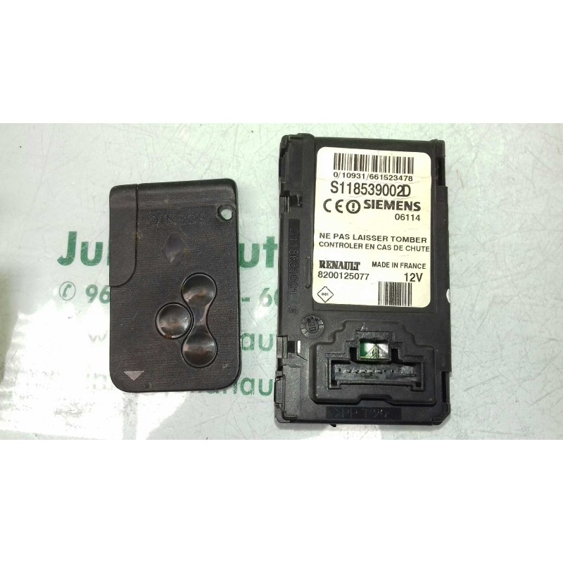 Recambio de centralita motor uce para renault scenic ii authentique referencia OEM IAM S122326109A 8200412548 KIT - SIEMENS