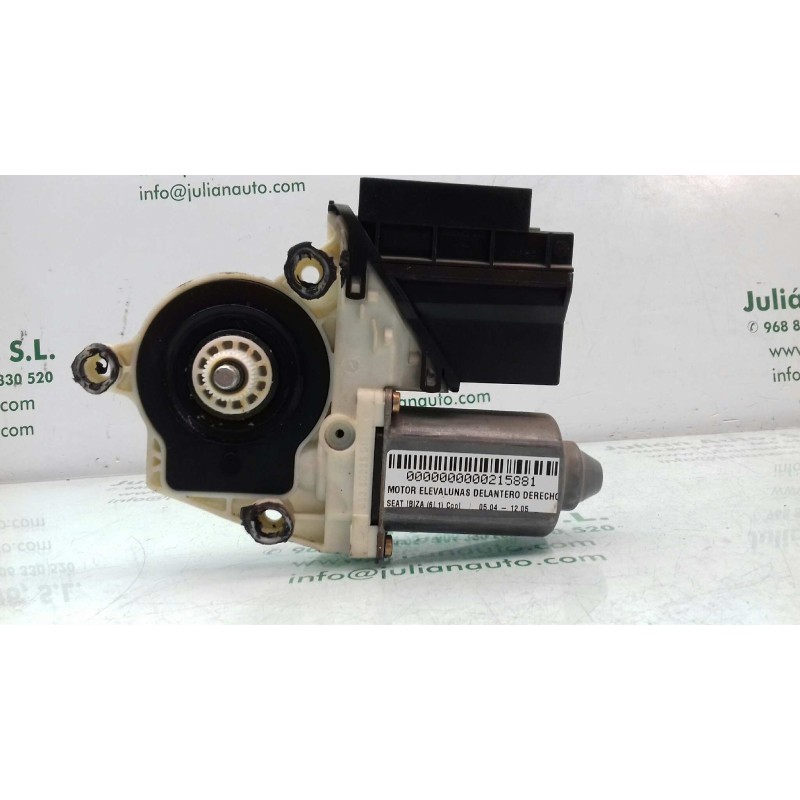 Recambio de motor elevalunas delantero derecho para seat ibiza (6l1) cool referencia OEM IAM 6Q2959801A 104383101 05074140