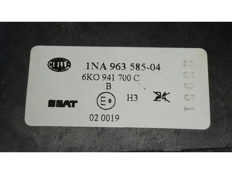 Recambio de faro antiniebla derecho para seat ibiza (6k1) select referencia OEM IAM 6K0941700C  