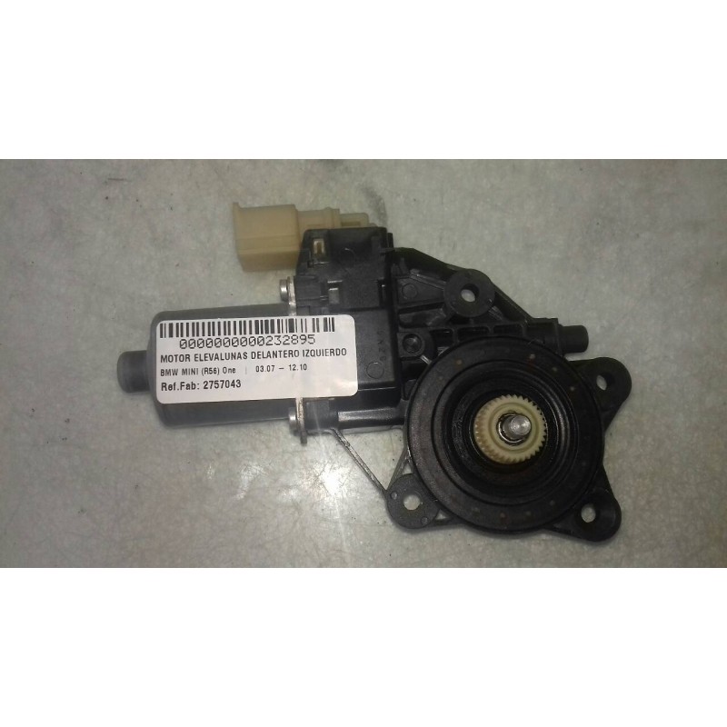 Recambio de motor elevalunas delantero izquierdo para bmw mini (r56) one referencia OEM IAM 2757043 130822380 BOSCH