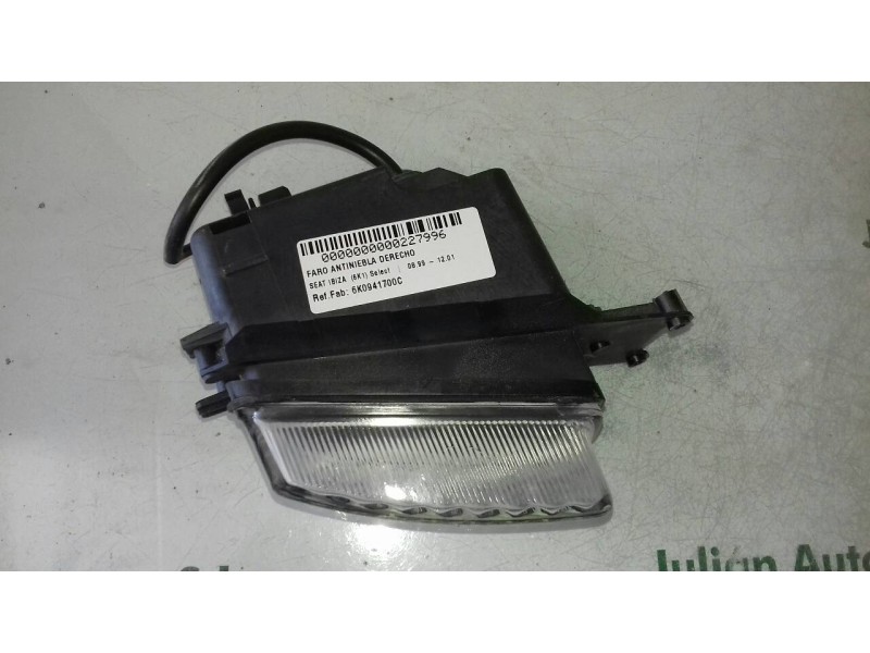 Recambio de faro antiniebla derecho para seat ibiza (6k1) select referencia OEM IAM 6K0941700C  