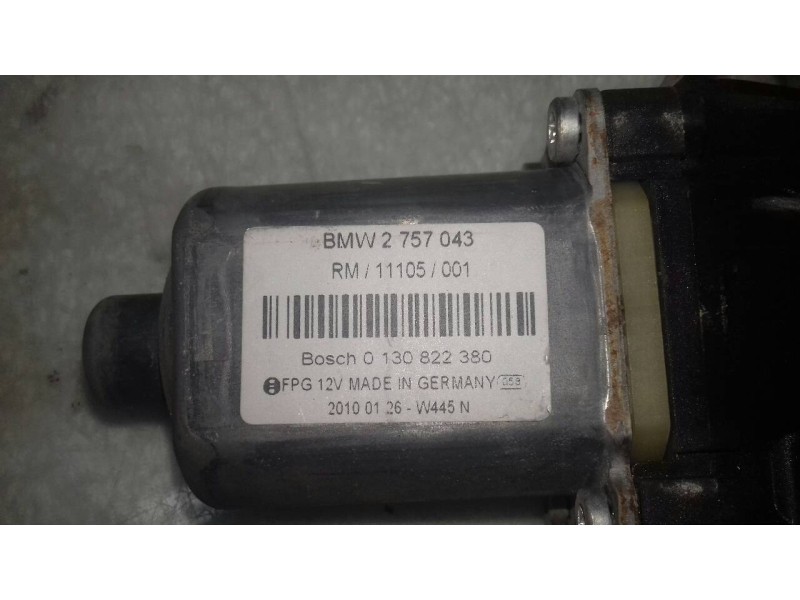 Recambio de motor elevalunas delantero izquierdo para bmw mini (r56) one referencia OEM IAM 2757043 130822380 BOSCH