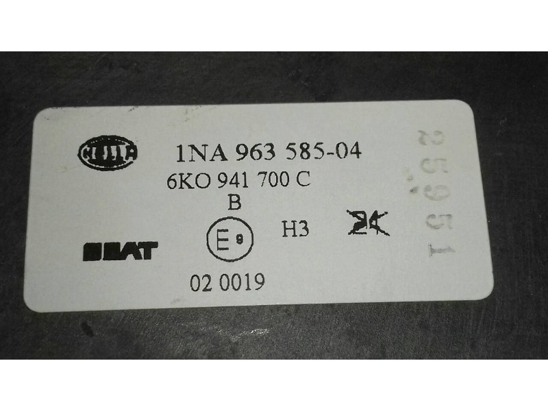 Recambio de faro antiniebla derecho para seat ibiza (6k1) select referencia OEM IAM 6K0941700C  