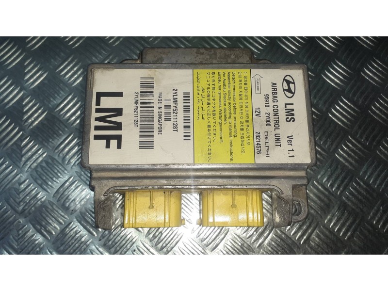 Recambio de centralita airbag para hyundai ix35 classic 2wd referencia OEM IAM 959102Y000  DELPHI