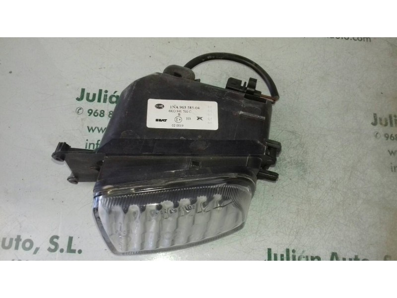 Recambio de faro antiniebla derecho para seat ibiza (6k1) select referencia OEM IAM 6K0951700C  