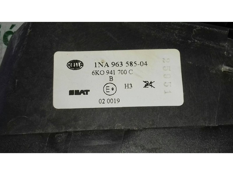Recambio de faro antiniebla derecho para seat ibiza (6k1) select referencia OEM IAM 6K0951700C  