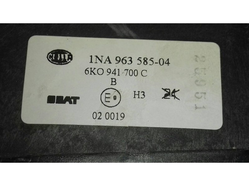 Recambio de faro antiniebla derecho para seat ibiza (6k1) select referencia OEM IAM 6K0941700C  