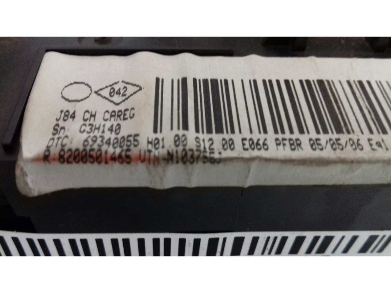 Recambio de mando climatizador para renault scenic ii authentique referencia OEM IAM 8200501465 69340055 VALEO