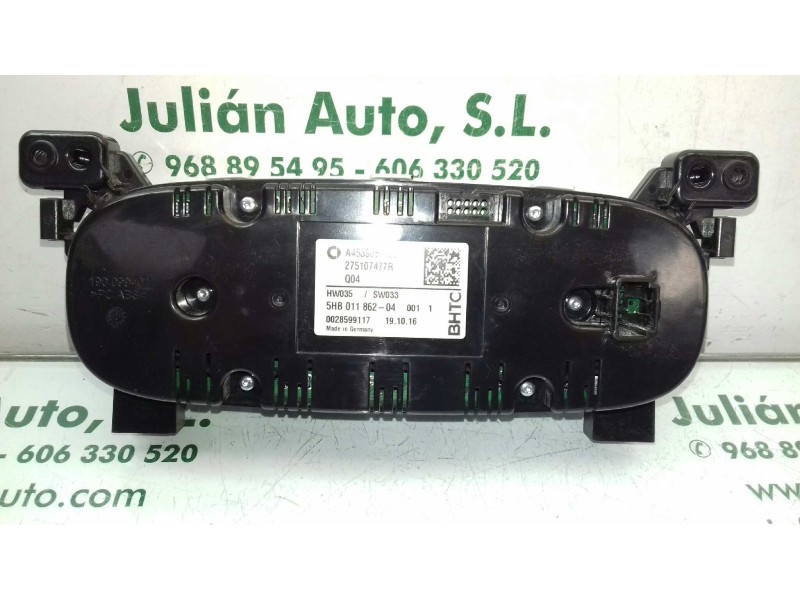 Recambio de mando climatizador para smart forfour basis (66kw) (453.044) referencia OEM IAM A4539051100 275107477R BHTC