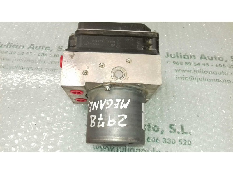 Recambio de abs para renault megane ii berlina 5p authentique referencia OEM IAM 8200685699 0265950728 0265234601