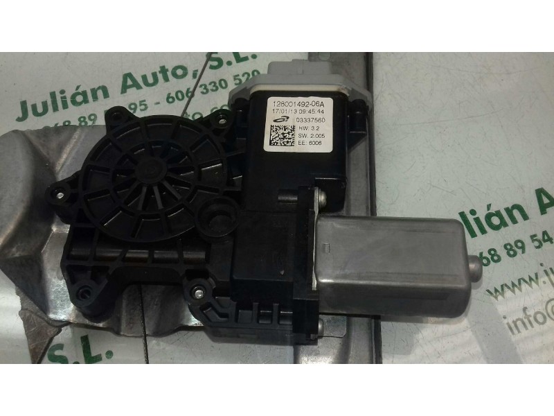 Recambio de elevalunas delantero izquierdo para smart forfour basis (66kw) (453.044) referencia OEM IAM 807219365R 128001492 ELE