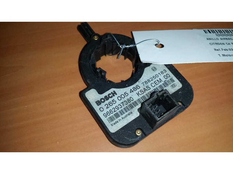 Recambio de sensor airbag para citroen c4 berlina exclusive referencia OEM IAM 0265005486 9662937380 SENSOR ANGULO GIRO