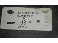 Recambio de faro antiniebla derecho para seat ibiza (6k1) select referencia OEM IAM 6K0941700C   2