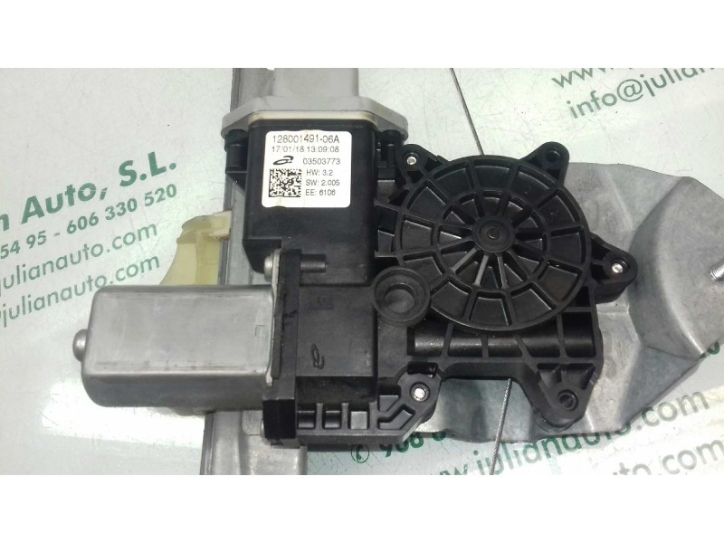 Recambio de elevalunas delantero derecho para smart forfour basis (66kw) (453.044) referencia OEM IAM 807200925R 128001491 ELECT
