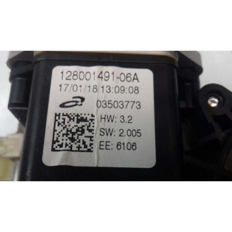 Recambio de elevalunas delantero derecho para smart forfour basis (66kw) (453.044) referencia OEM IAM 807200925R 128001491 ELECT