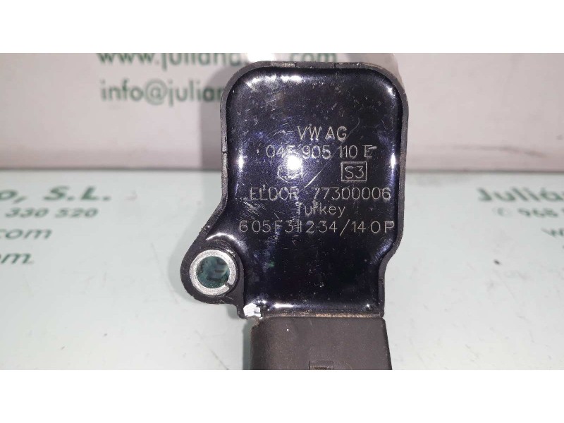 Recambio de bobina encendido para seat leon (5f1) reference referencia OEM IAM 04E905110E  4 PINES