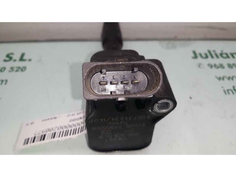 Recambio de bobina encendido para seat leon (5f1) reference referencia OEM IAM 04E905110E  4 PINES
