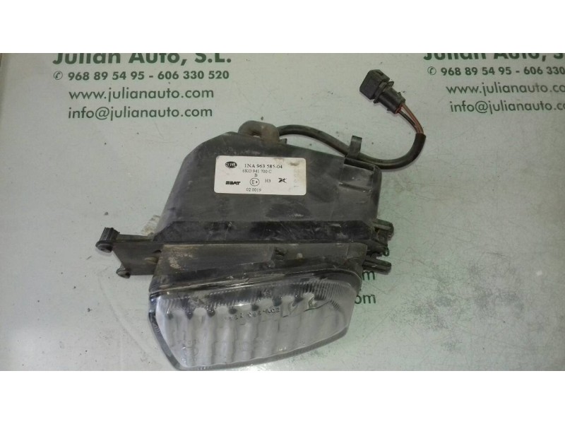 Recambio de faro antiniebla derecho para seat ibiza (6k1) select referencia OEM IAM 6K0941700C   Recambio de faro antiniebla derecho para seat ibiza (6k1) select referencia OEM IAM 6K0941700C