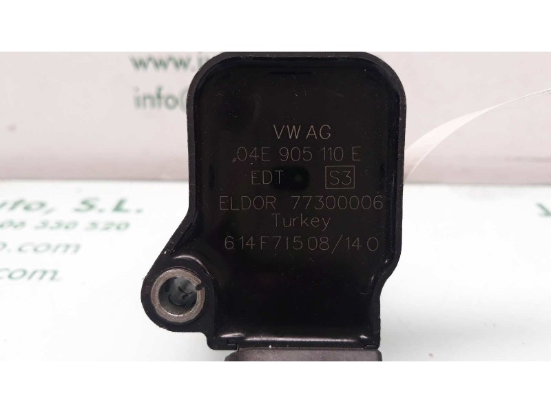 Recambio de bobina encendido para seat leon (5f1) reference referencia OEM IAM 04E905110E  4 PINES