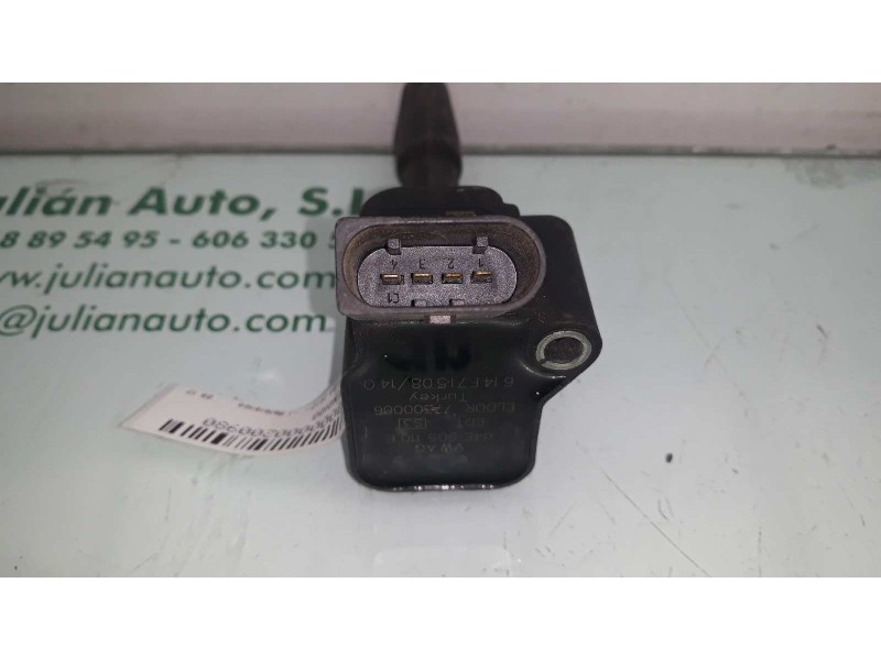 Recambio de bobina encendido para seat leon (5f1) reference referencia OEM IAM 04E905110E  4 PINES