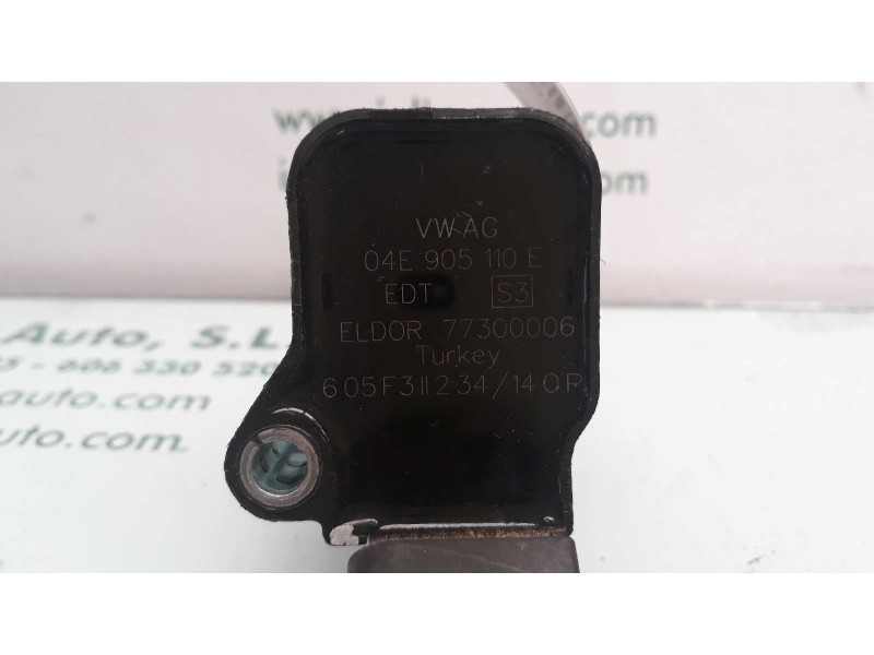 Recambio de bobina encendido para seat leon (5f1) reference referencia OEM IAM 04E905110E  4 PINES