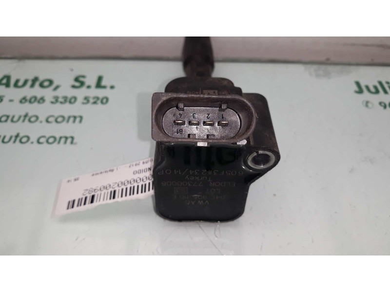 Recambio de bobina encendido para seat leon (5f1) reference referencia OEM IAM 04E905110E  4 PINES