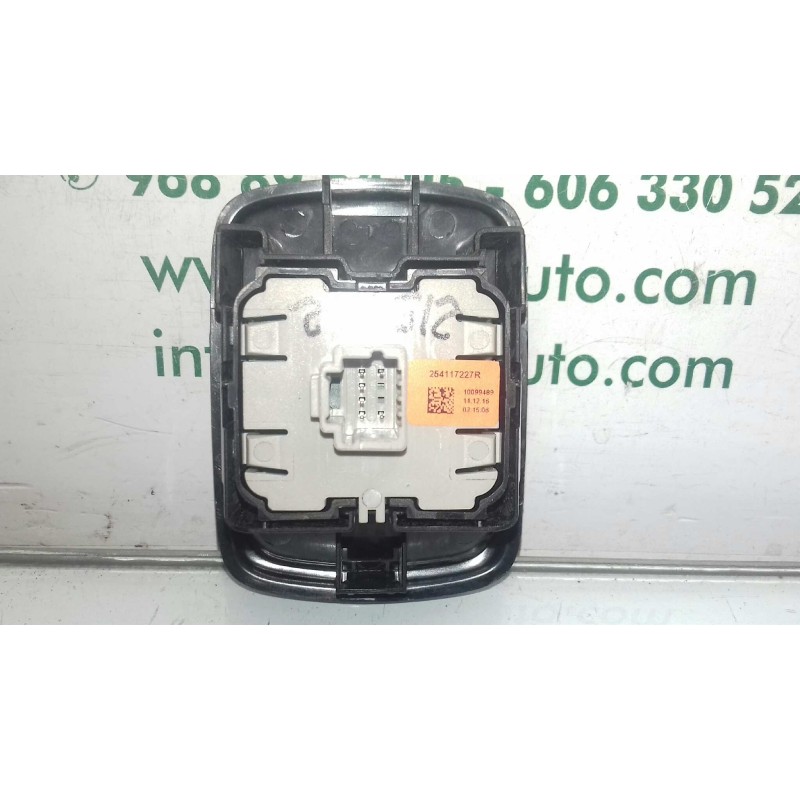Recambio de mando elevalunas delantero izquierdo para smart forfour basis (66kw) (453.044) referencia OEM IAM 254117227R 1009948