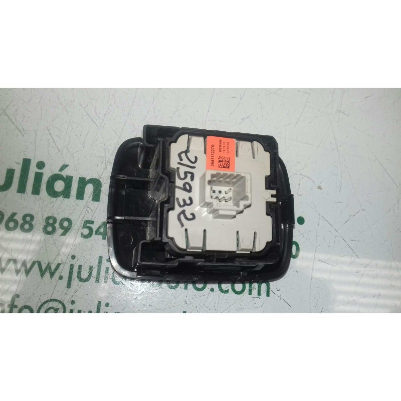 Recambio de mando elevalunas delantero izquierdo para smart forfour basis (66kw) (453.044) referencia OEM IAM 254117227R 1009948