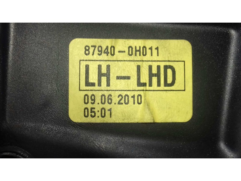 Recambio de retrovisor izquierdo para peugeot 107 urban referencia OEM IAM 87940H011  MANUAL