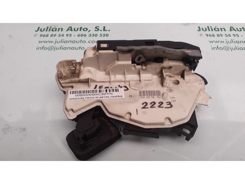 Recambio de cerradura puerta delantera izquierda para seat leon (5f1) style referencia OEM IAM 5K1837015F  NEGRO