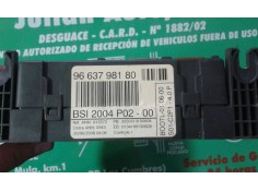 Recambio de caja reles / fusibles para peugeot 308 sw confort referencia OEM IAM 9663798180 BSI P02 - 00 SIEMENS 2