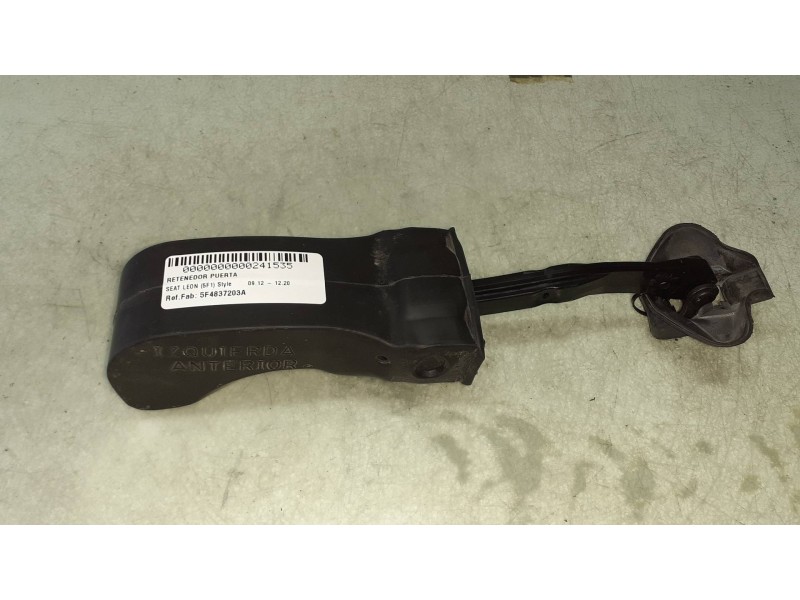 Recambio de retenedor puerta para seat leon (5f1) style referencia OEM IAM 5F4837203A 5F0837267 DELANTERO DERECHO