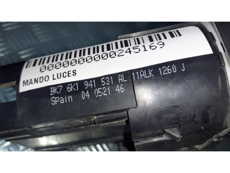 Recambio de mando luces para seat cordoba vario (6k5) stella referencia OEM IAM 6K1941531AL 04052146 54050500