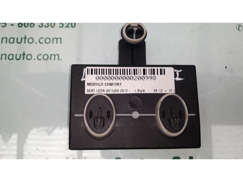Recambio de modulo confort para seat leon (5f1) style referencia OEM IAM 5Q4959593 CONTINENTAL DEL-IZQ