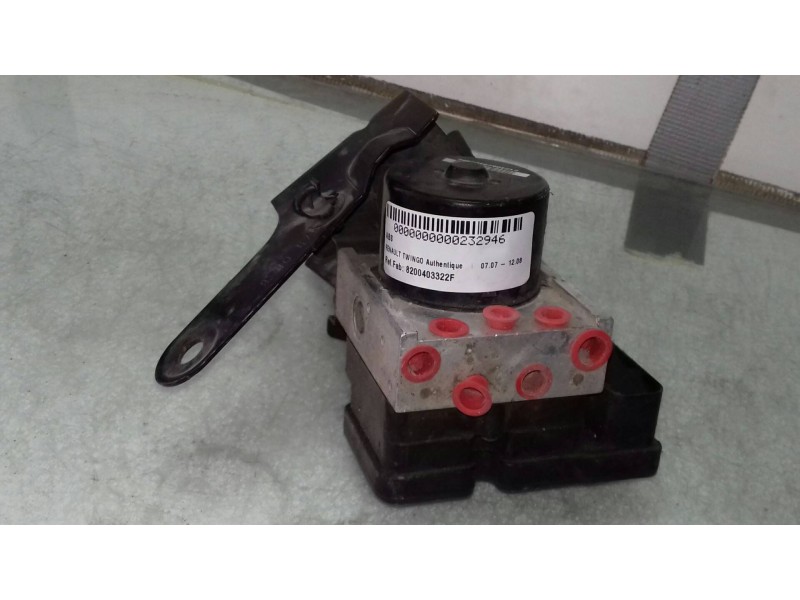 Recambio de abs para renault twingo authentique referencia OEM IAM 8200403322F 10097014093 ATE