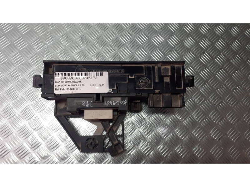 Recambio de mando climatizador para ssangyong korando 2.9 tdi referencia OEM IAM 8532006010  DAIHAN CALSONIC