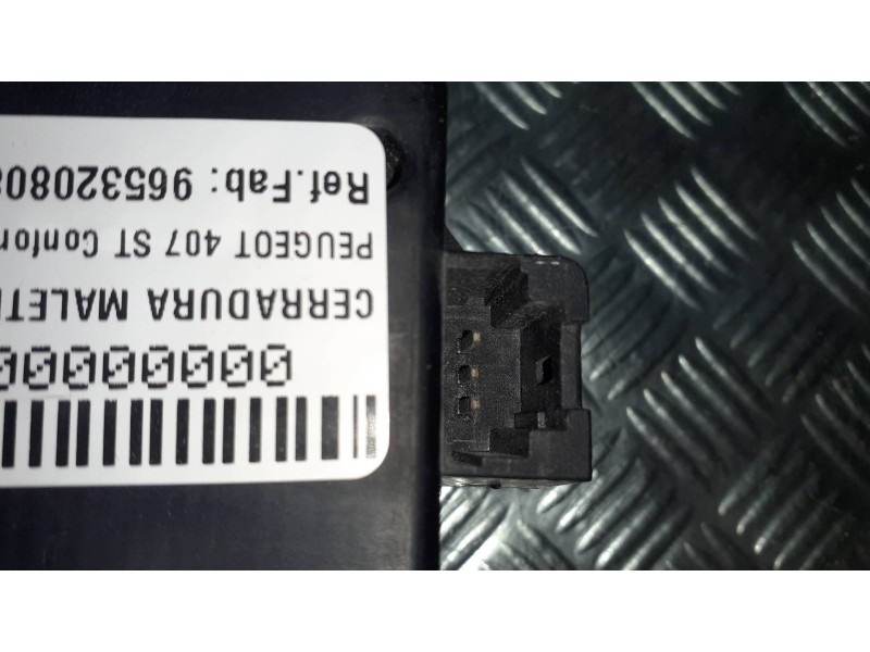 Recambio de cerradura maletero / porton para peugeot 407 st confort referencia OEM IAM 9653208080   Recambio de cerradura maletero / porton para peugeot 407 st confort referencia OEM IAM 9653208080