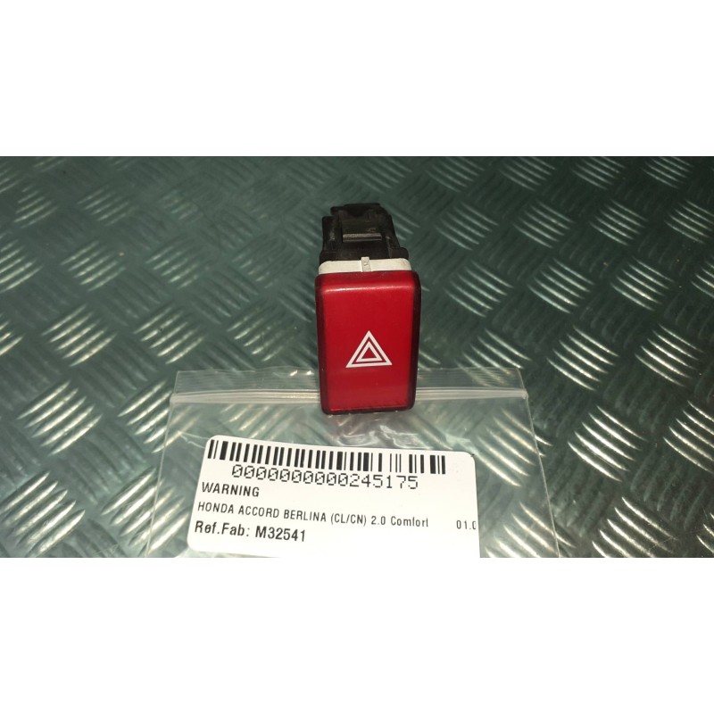 Recambio de warning para honda accord berlina (cl/cn) 2.0 comfort referencia OEM IAM M32541  CONECTOR 5 PINES