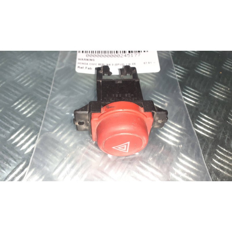 Recambio de warning para honda civic berlina 3 (ep1/2) 1.6i es referencia OEM IAM M20419 M19155 CONECTOR 9 PINES