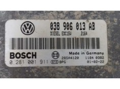 Recambio de centralita motor uce para seat ibiza (6k1) select referencia OEM IAM 038906013AB 0281001911 BOSCH 2