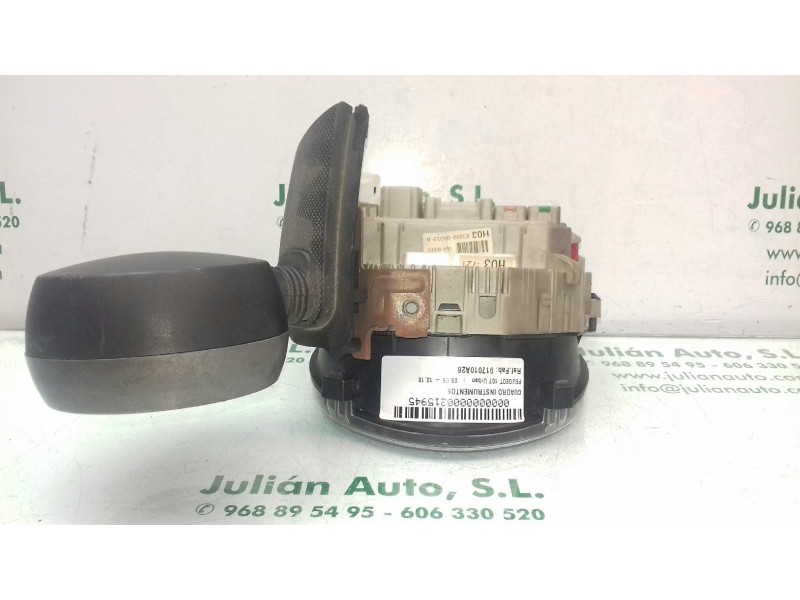 Recambio de cuadro instrumentos para peugeot 107 urban referencia OEM IAM 917010A26 838000H033A 564030U