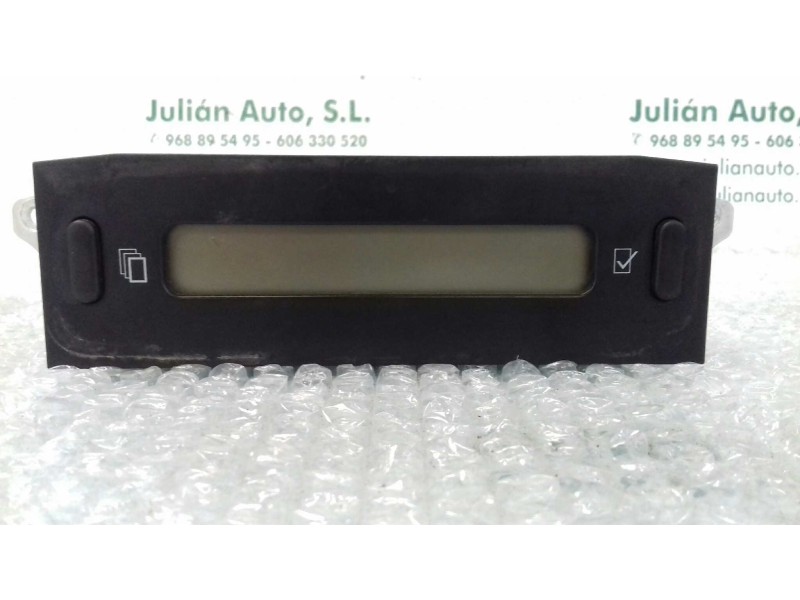 Recambio de pantalla multifuncion para citroen c3 1.4 exclusive referencia OEM IAM 9647409477 216543008 216694657