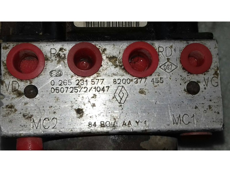 Recambio de abs para renault megane ii berlina 5p confort authentique referencia OEM IAM 0265800440  