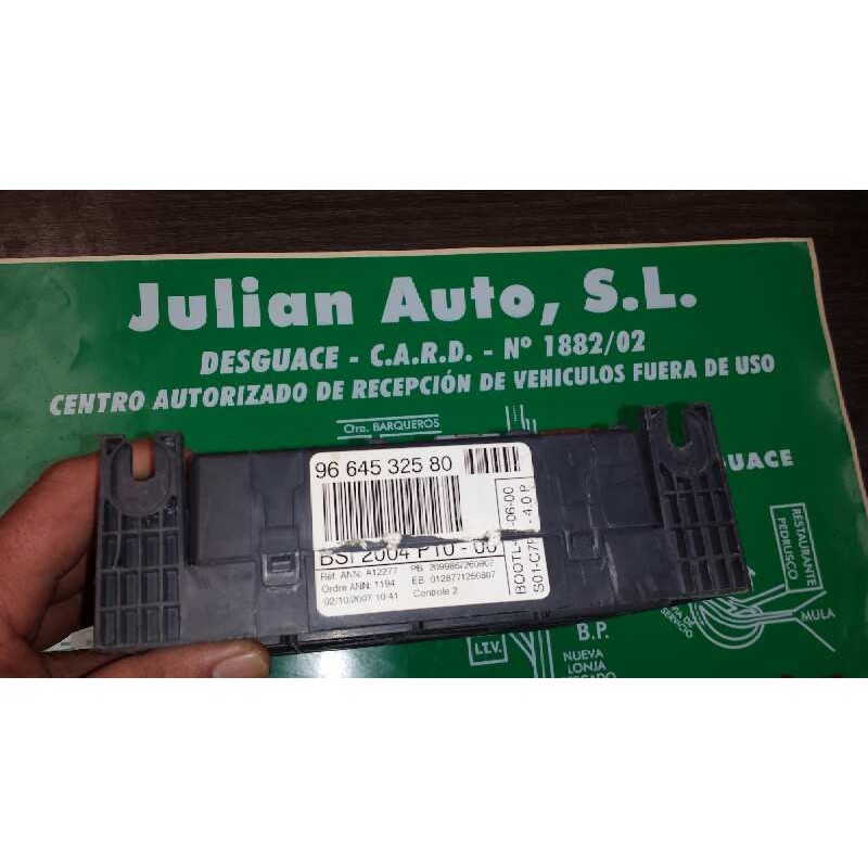 Recambio de caja reles / fusibles para citroen c2 audace referencia OEM IAM 9664532580 BSI 2004 P10 00 VALEO